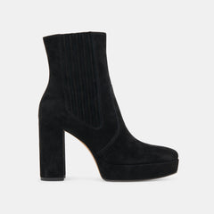 CINNY BOOTS ONYX SUEDE - re:vita