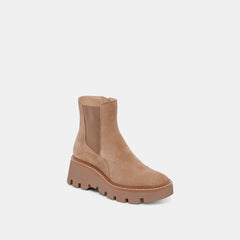 EMMET H2O BOOTS MUSHROOM SUEDE - re:vita
