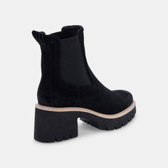 HAWK H2O BOOTIES ONYX SUEDE - re:vita