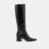 KIRSON WIDE CALF BOOTS BLACK LEATHER