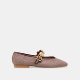 RELAN BALLET FLATS WALNUT RAFFIA - re:vita