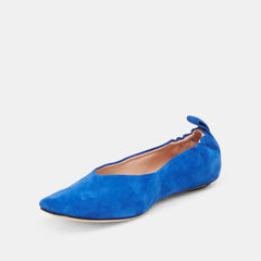 VINNIE BALLET FLATS NAVY SUEDE