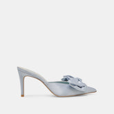 KAYLI HEELS LIGHT BLUE SATIN - re:vita