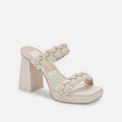 ASHBY HEELS IVORY STELLA - re:vita