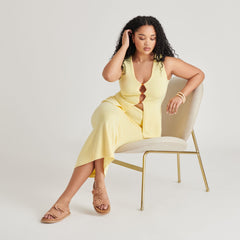 SHAUNY SANDALS TOFFEE SUEDE