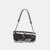 ALICE SHOULDER BAG GUNMETAL SEQUIN