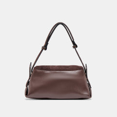 DEVYN SHOULDER BAG ESPRESSO LEATHER