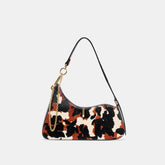 PRYA SHOULDER BAG BROWN PRINTED CALF HAIR