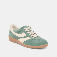 MERIT SNEAKERS DK GREEN SUEDE