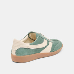 MERIT SNEAKERS DK GREEN SUEDE