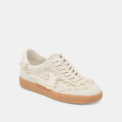 NOTICE LACE SNEAKERS IVORY SUEDE - re:vita
