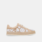 AZALIA SNEAKERS NATURAL MULTI FLORAL SEQUIN - re:vita