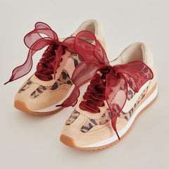 CURLY ORGANZA LACE BURGUNDY