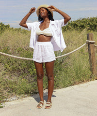 IMAN SANDALS LT NATURAL RAFFIA - re:vita