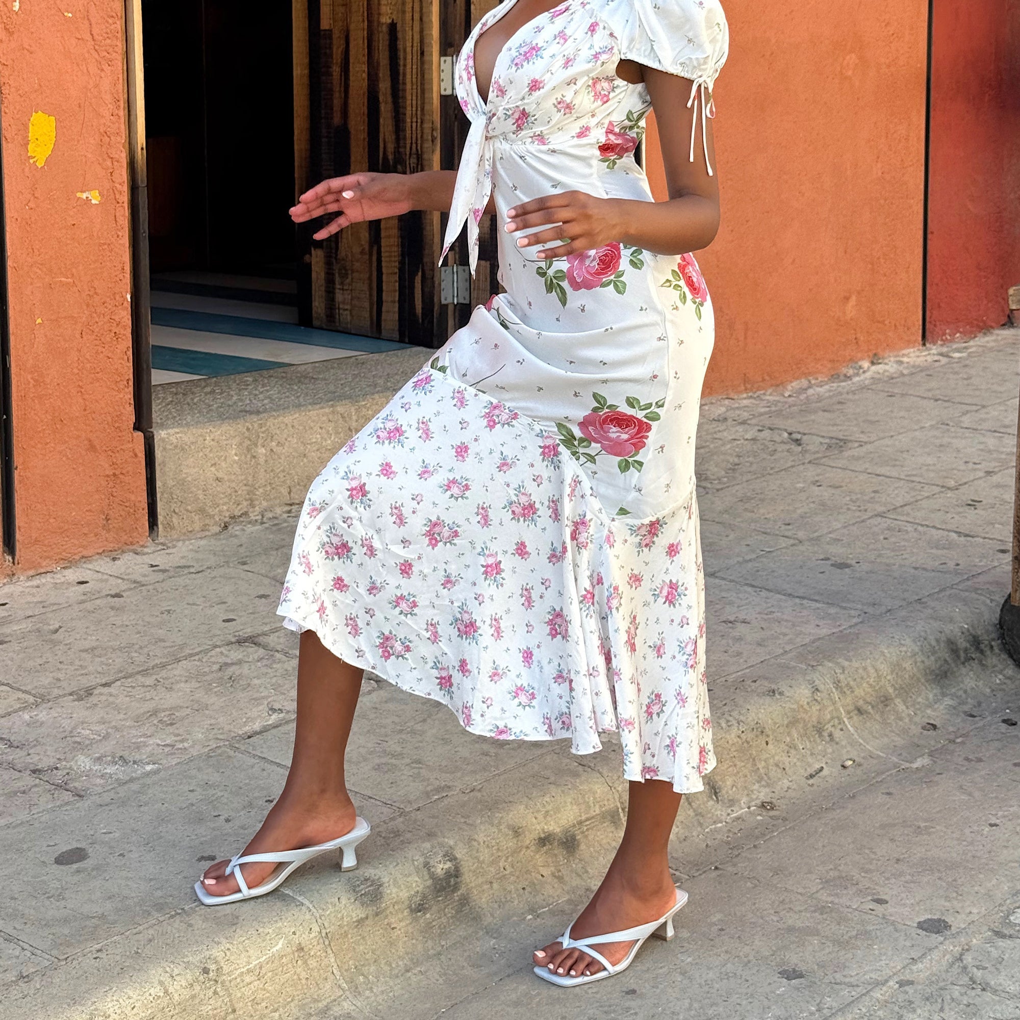 BREVEL HEELS LIGHT BLUE LEATHER