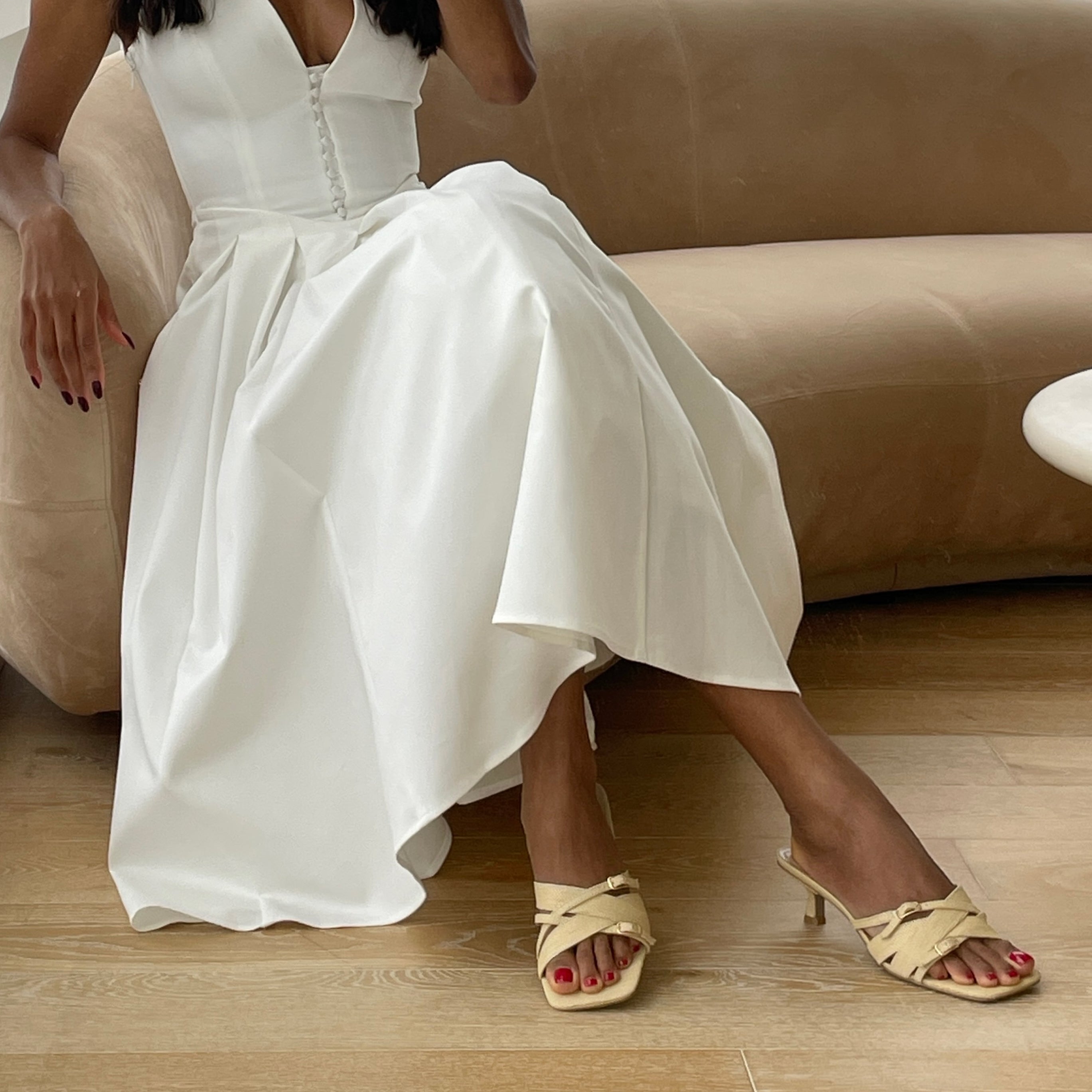 BRYANT HEELS NATURAL WOVEN RAFFIA