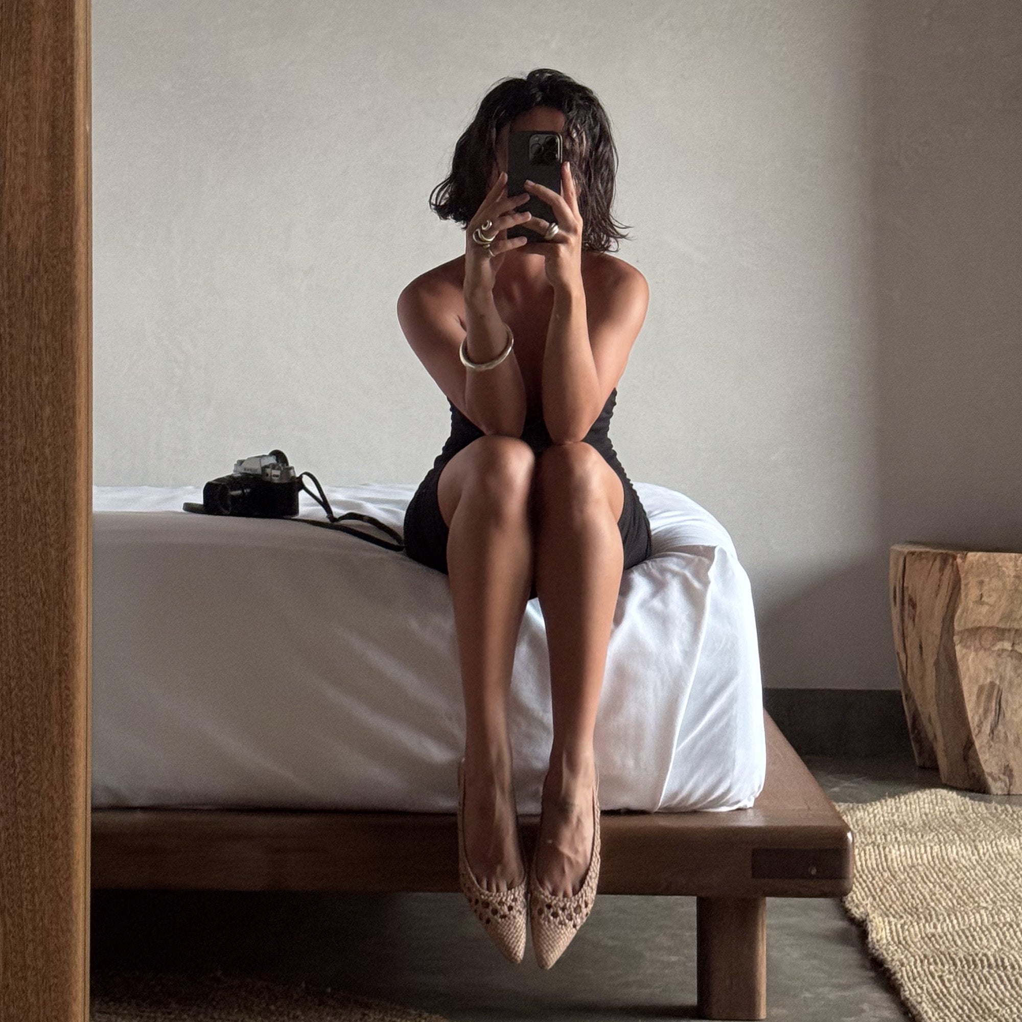 OLYMPA HEELS CAFE WOVEN STELLA