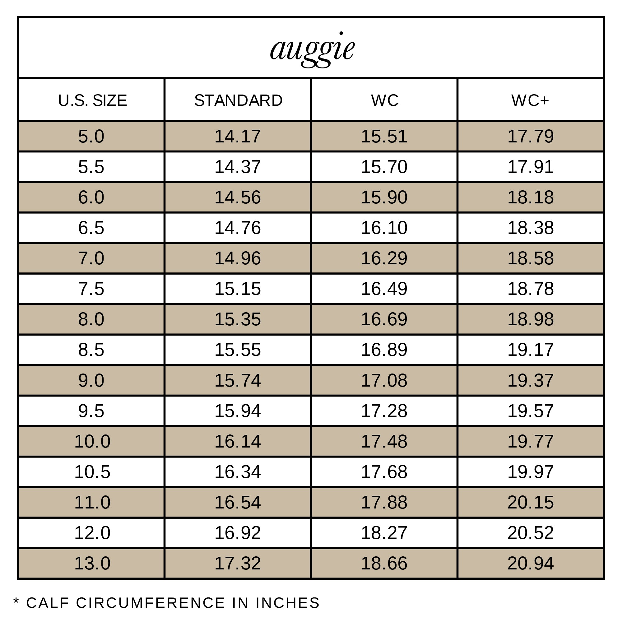 AUGGIE EXTRA WIDE CALF BOOTS BLACK LEATHER - re:vita