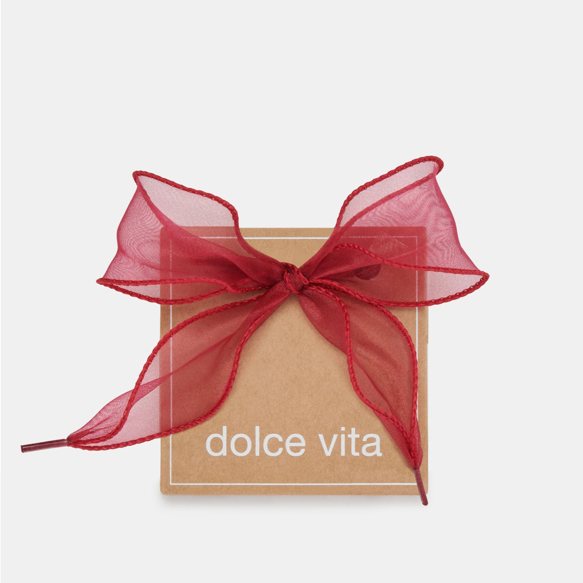 CURLY ORGANZA LACE BURGUNDY