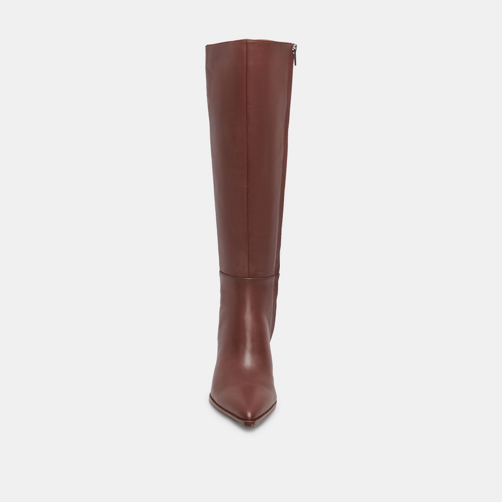 AUGGIE NARROW CALF BOOTS CHOCOLATE LEATHER