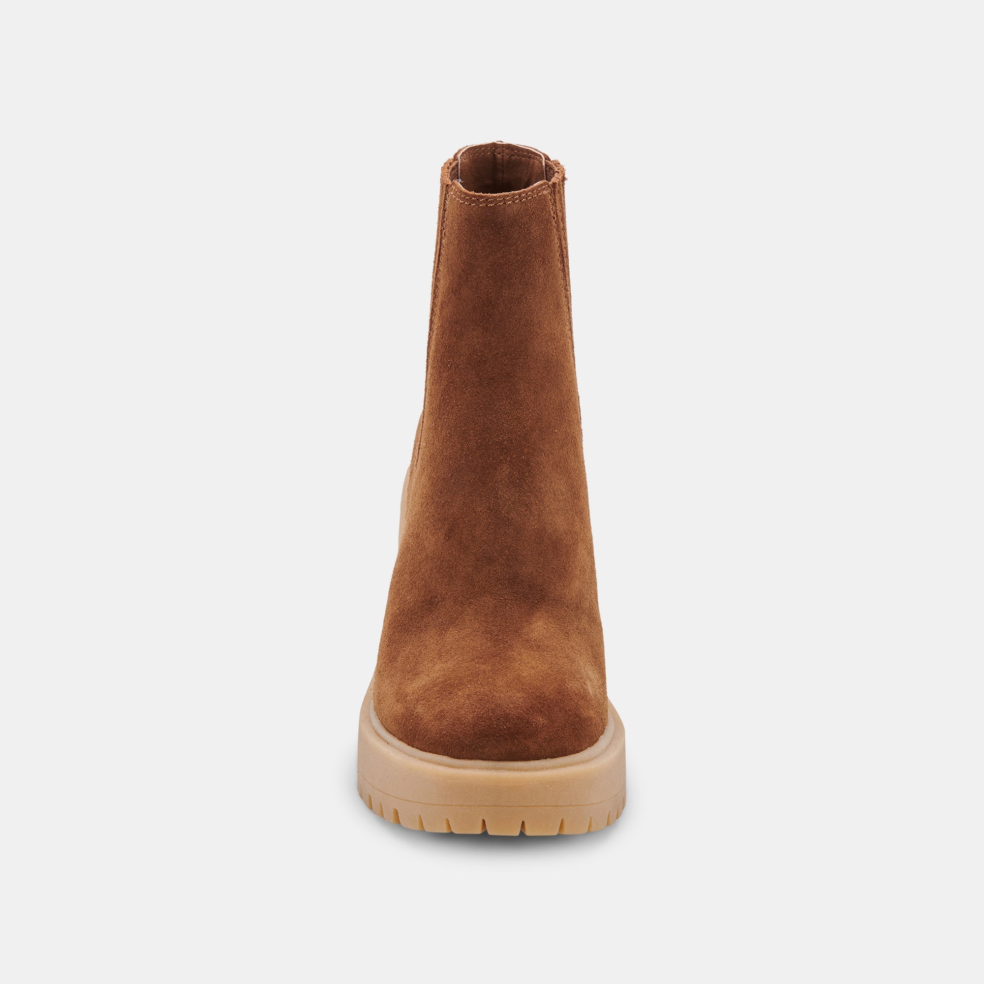 CASTER H2O BOOTIES CAMEL SUEDE - re:vita