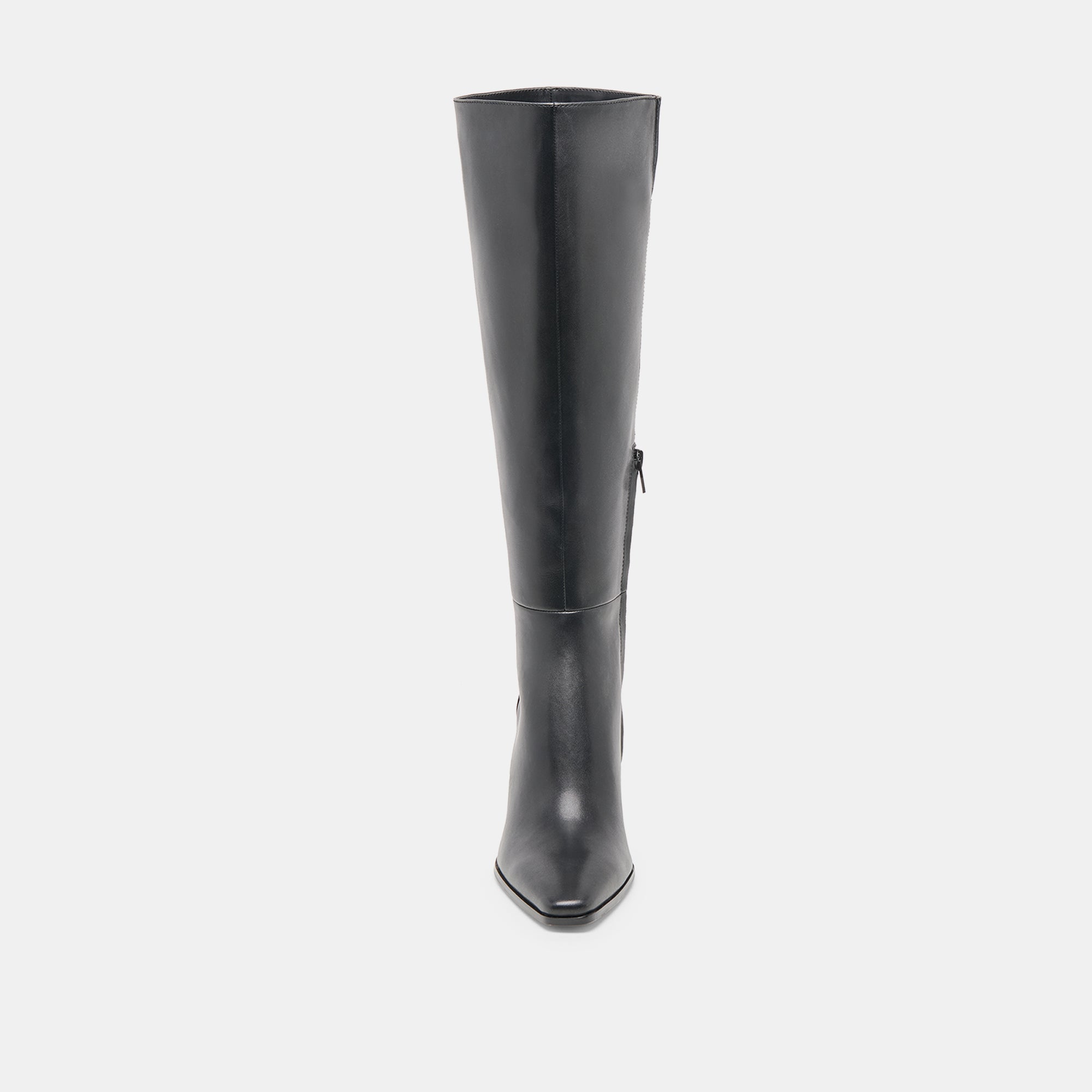 EMMI EXTRA WIDE CALF BOOTS BLACK LEATHER