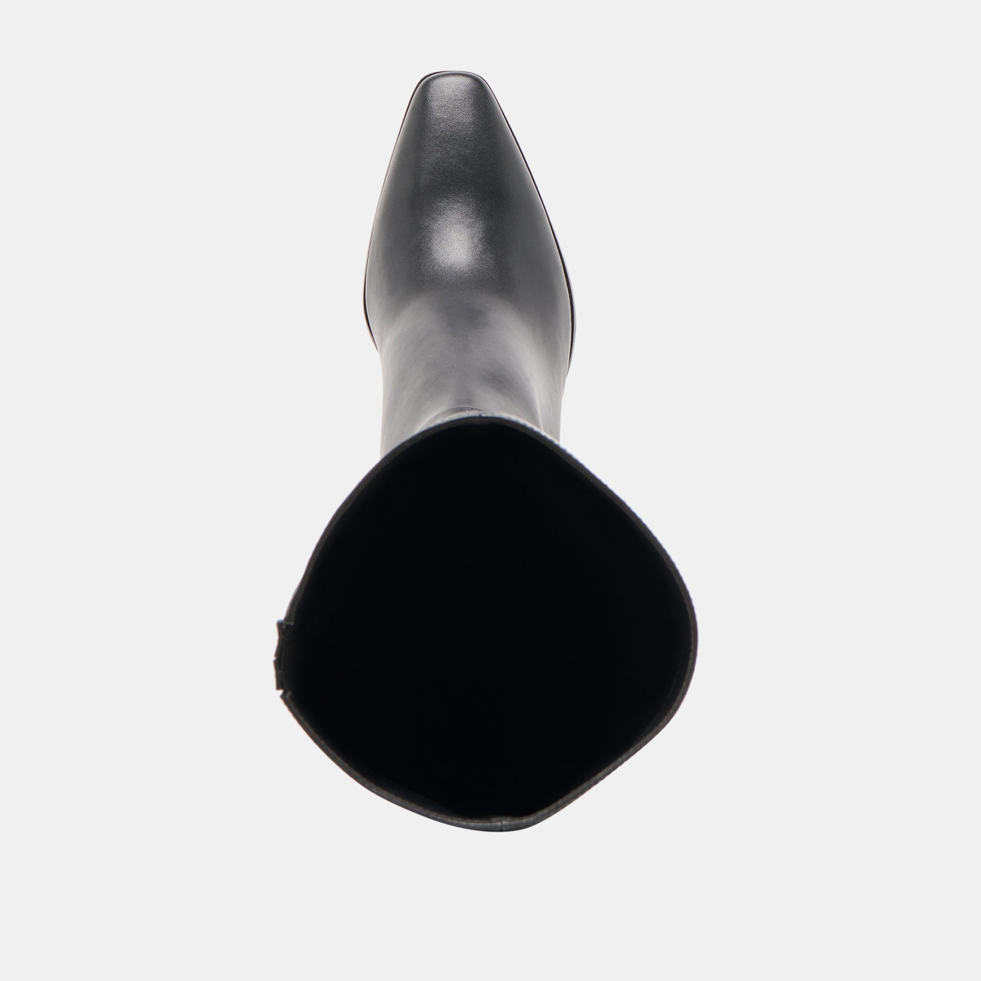 EMMI WIDE CALF BOOTS BLACK LEATHER