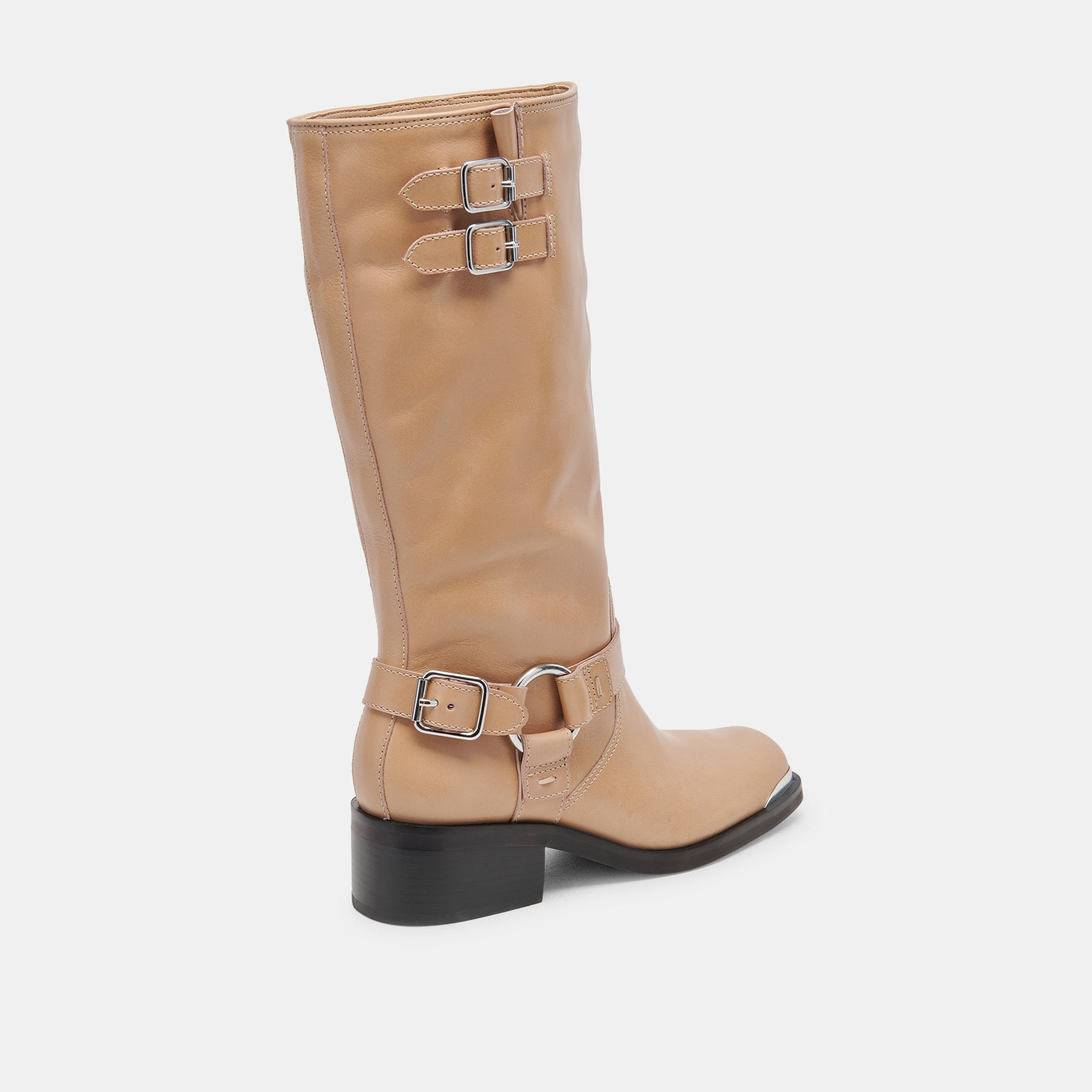 EVI BOOTS CAMEL LEATHER - re:vita