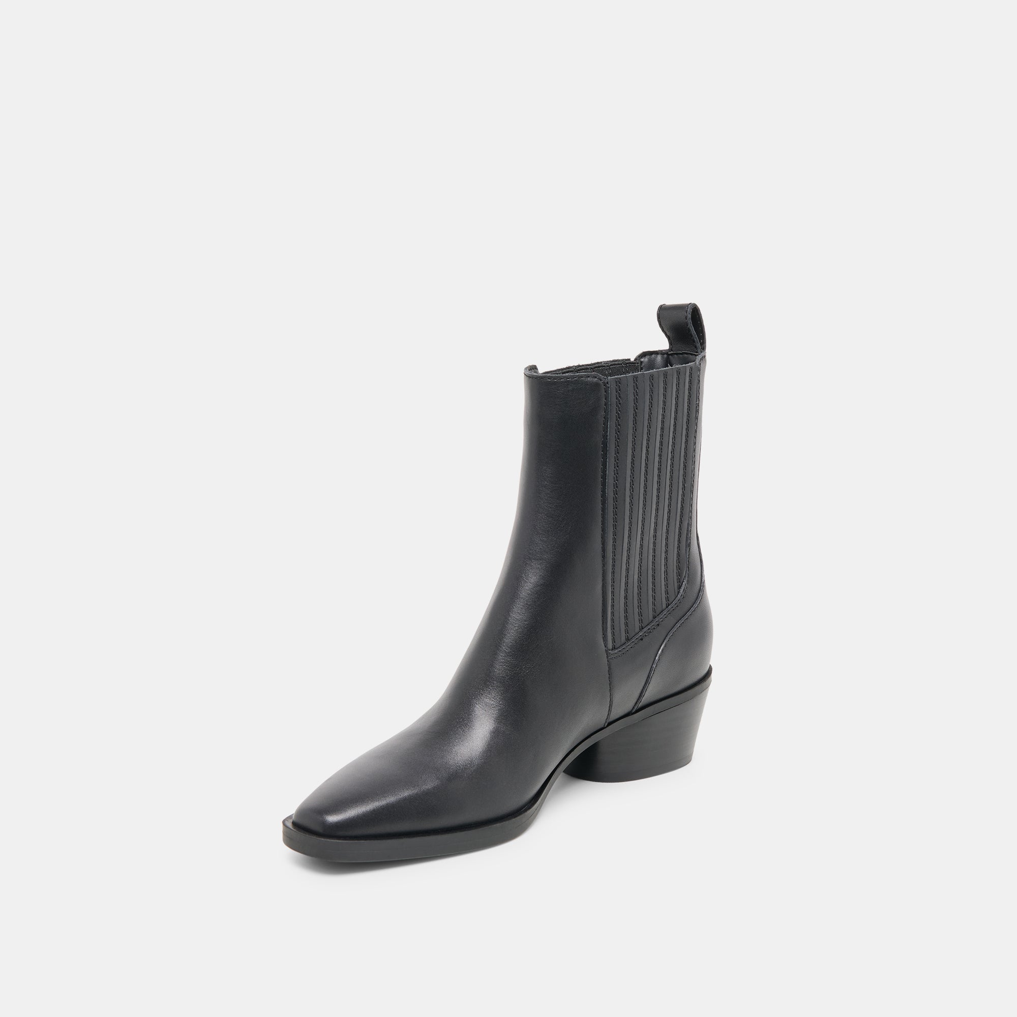 FAINT H2O BOOTIES BLACK LEATHER