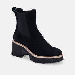 HAWK H2O BOOTIES ONYX SUEDE - re:vita