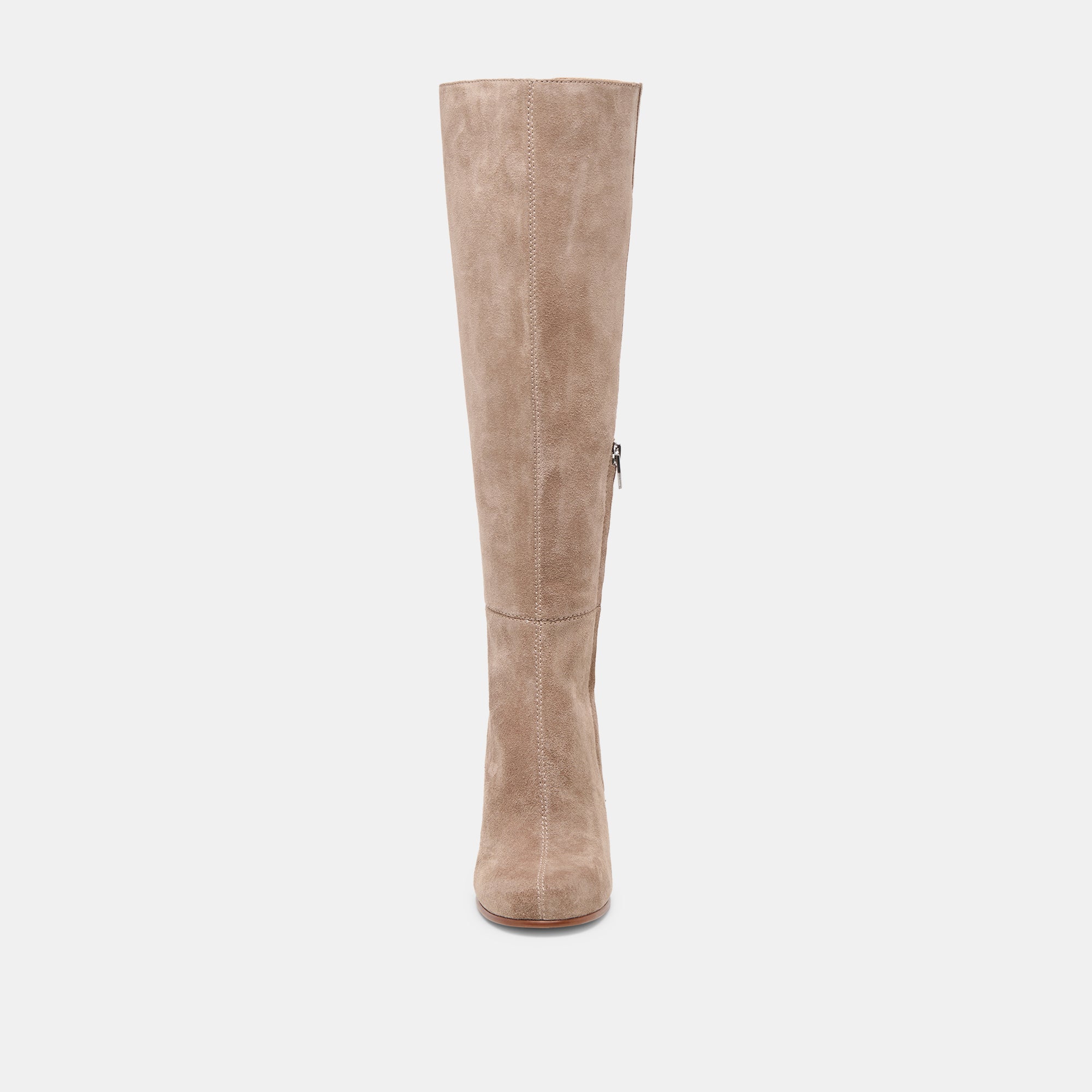 HUDSIN WIDE CALF BOOTS BARLEY SUEDE