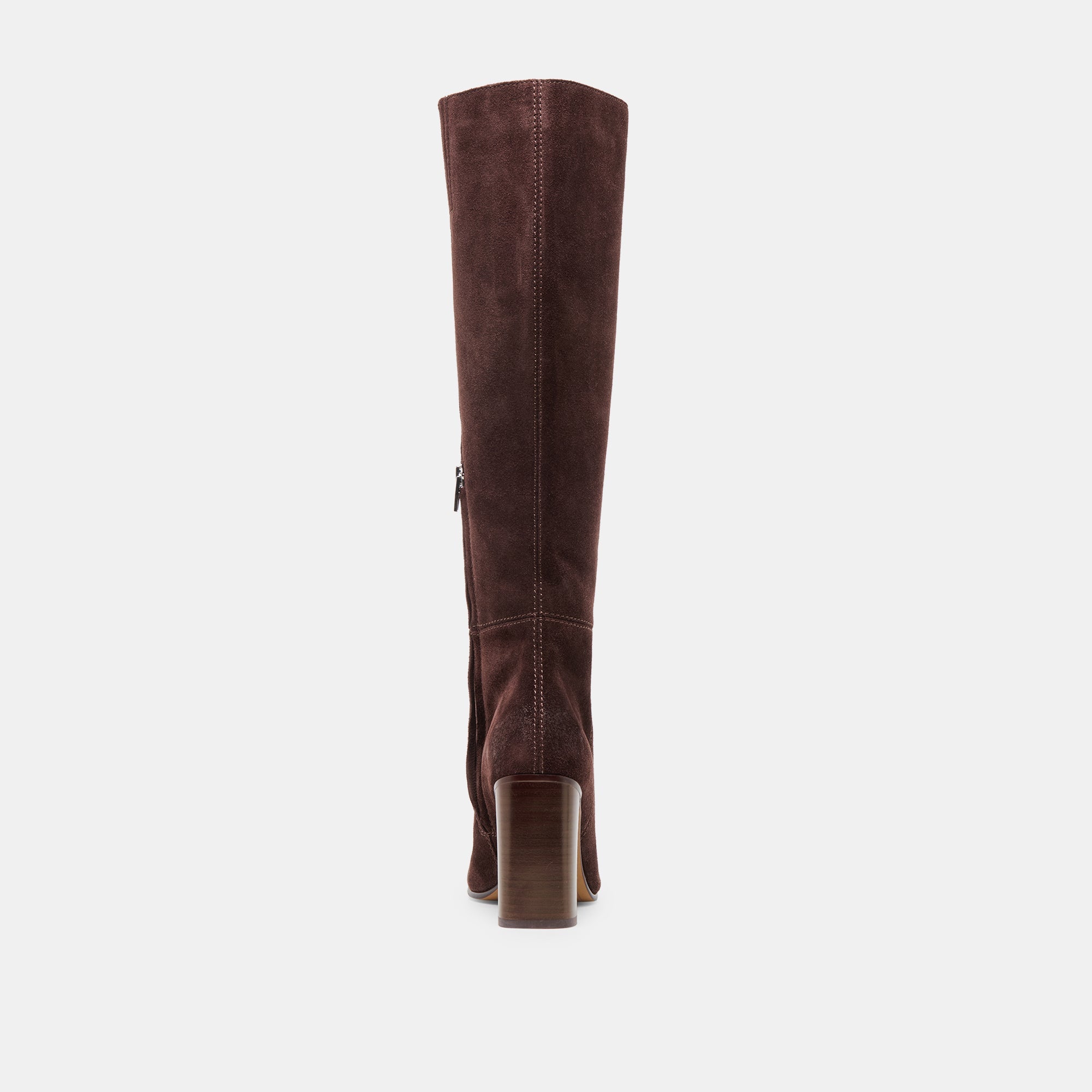 HUDSIN WIDE CALF BOOTS MAHOGANY SUEDE
