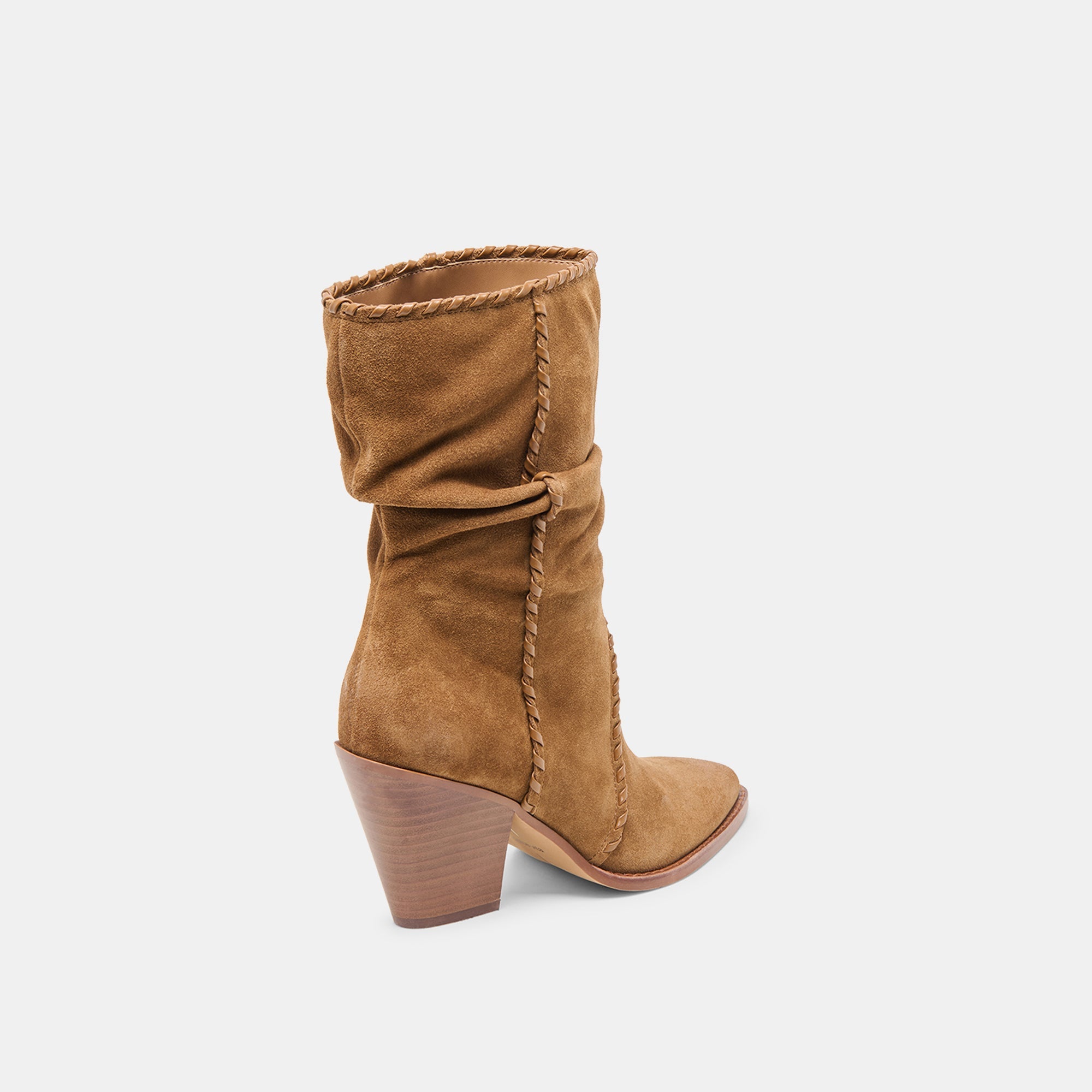 JULITH BOOTS LT BROWN SUEDE