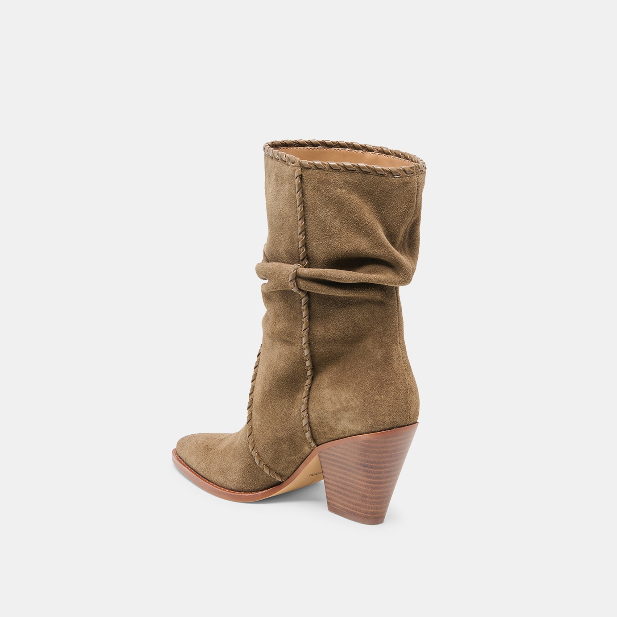 JULITH BOOTS OLIVE SUEDE