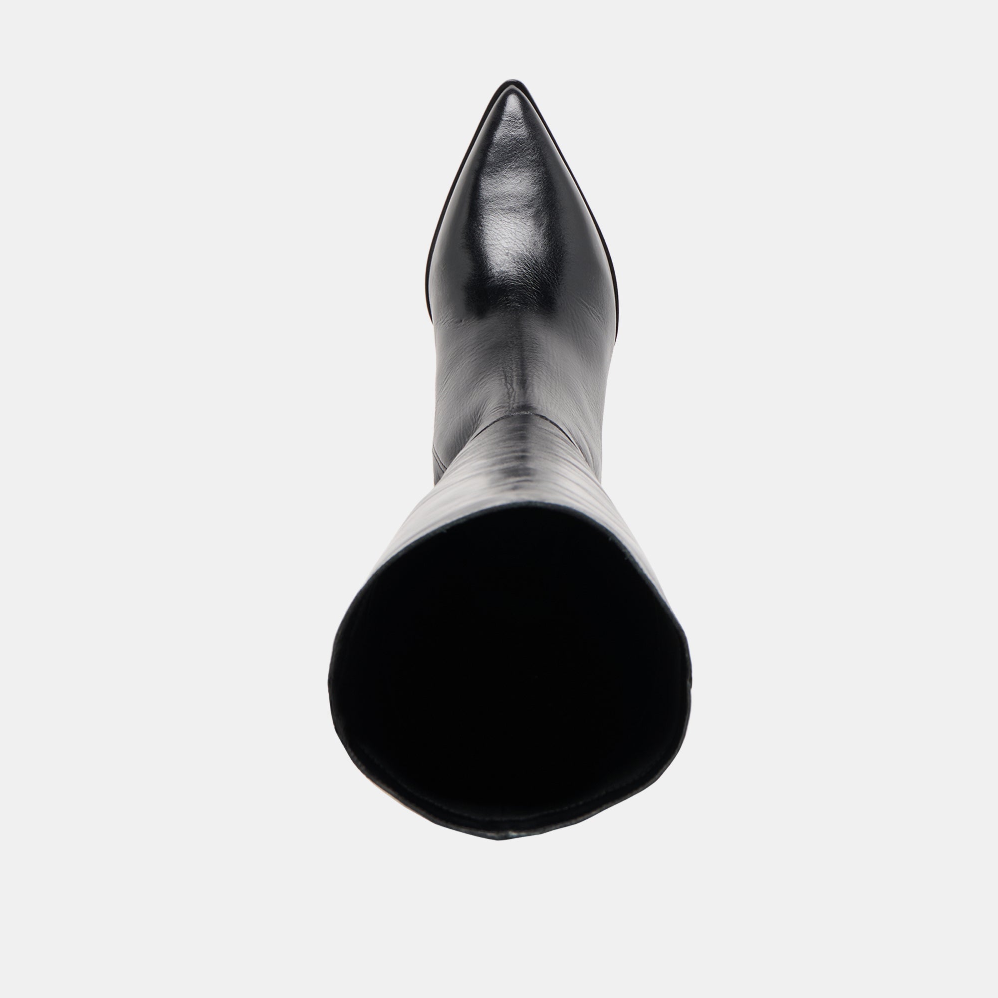 KIRSON WIDE CALF BOOTS BLACK LEATHER