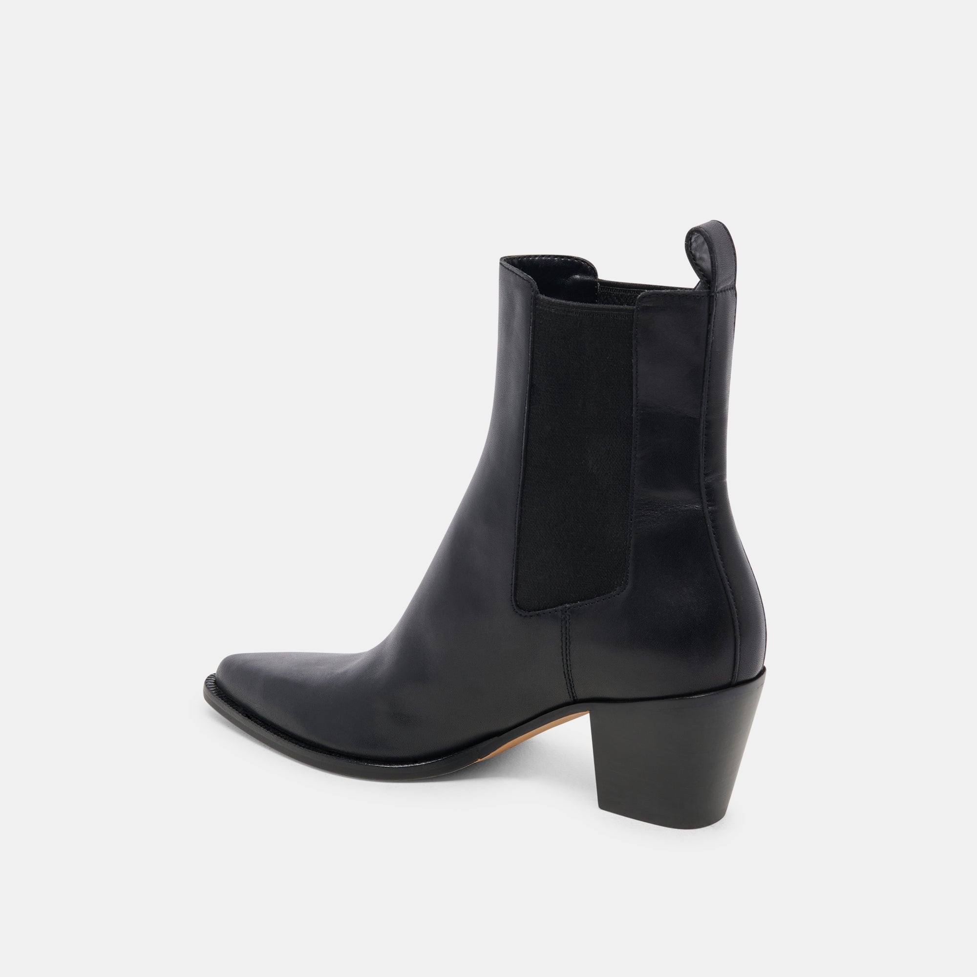 SHADIE H2O BOOTIES BLACK LEATHER