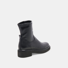 SIMAYA H2O WIDE BOOTS BLACK LEATHER