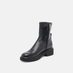 SIMAYA H2O WIDE BOOTS BLACK LEATHER