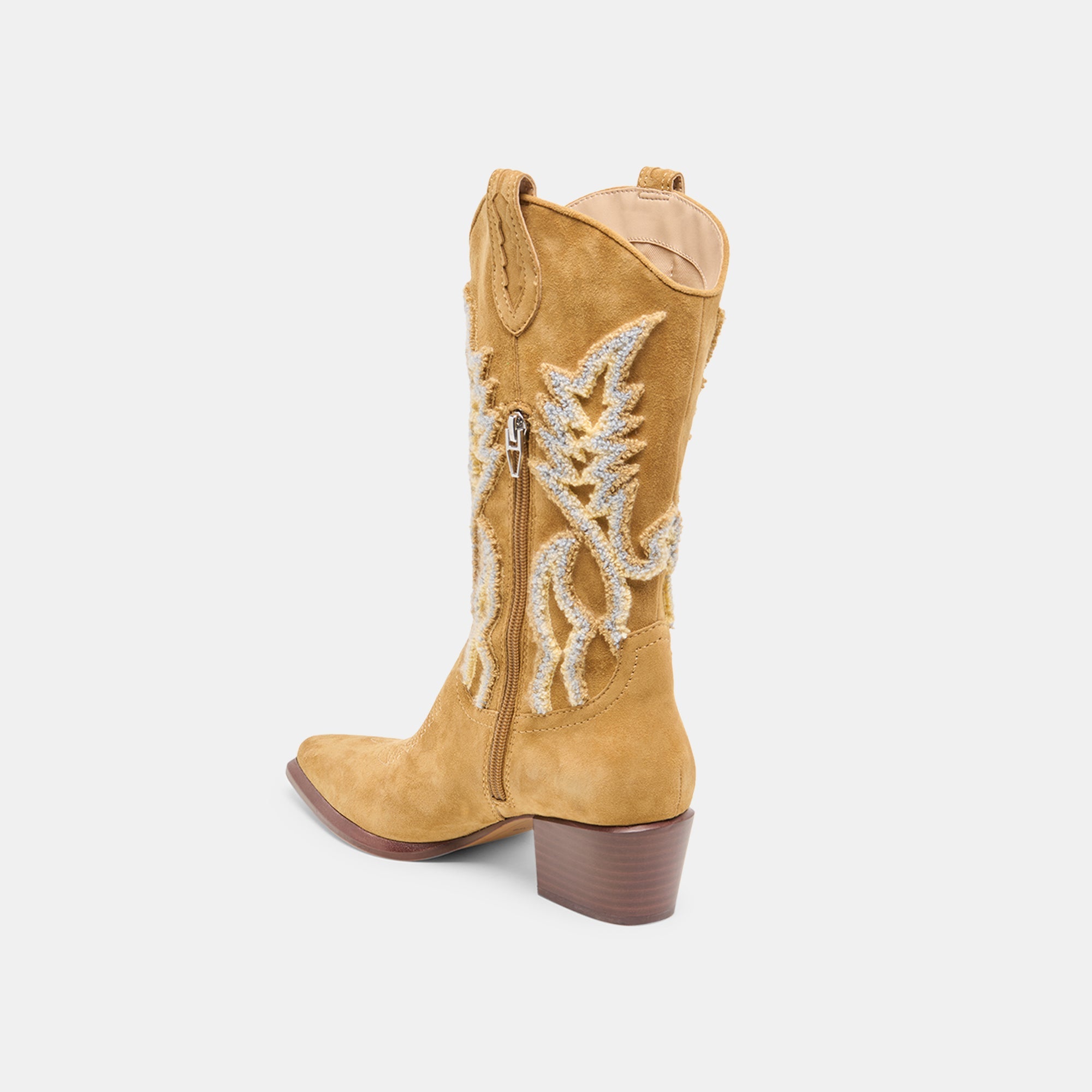 VILA BOOTS CARAMEL SUEDE