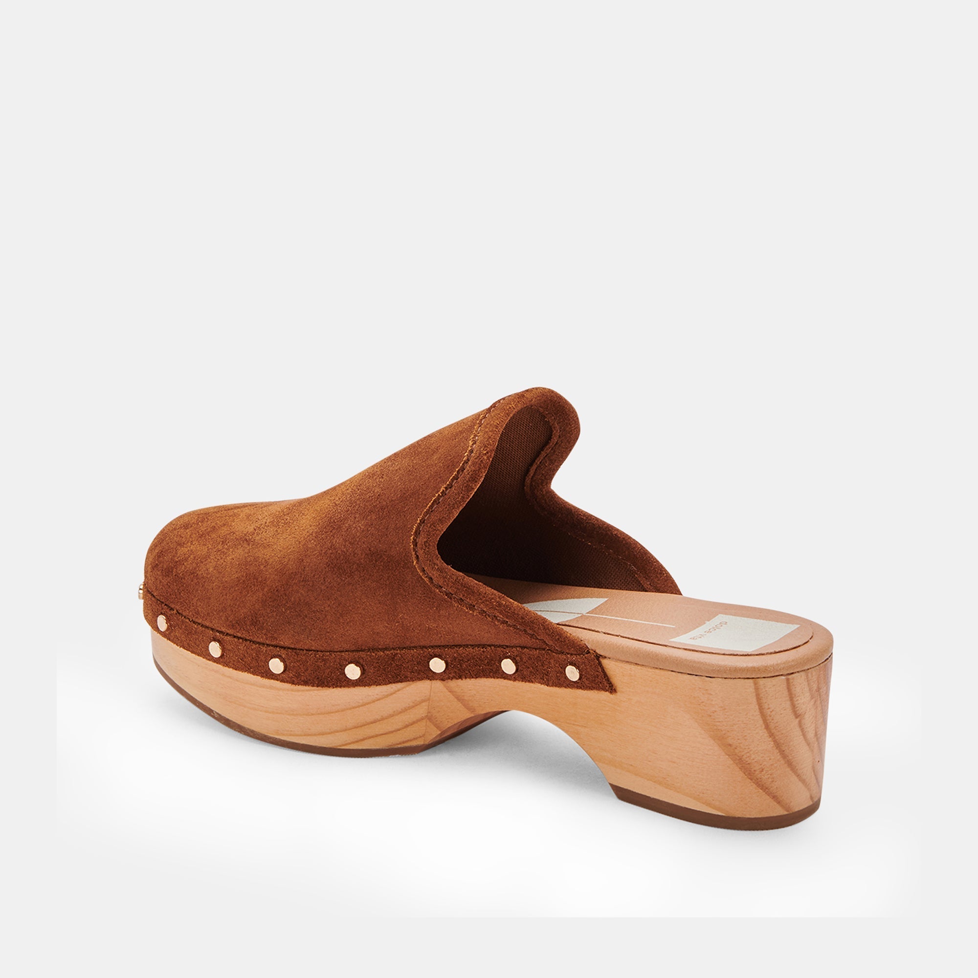 CLOSEN CLOGS COGNAC SUEDE - COGNAC SUEDE / 8 / 935 - re:vita