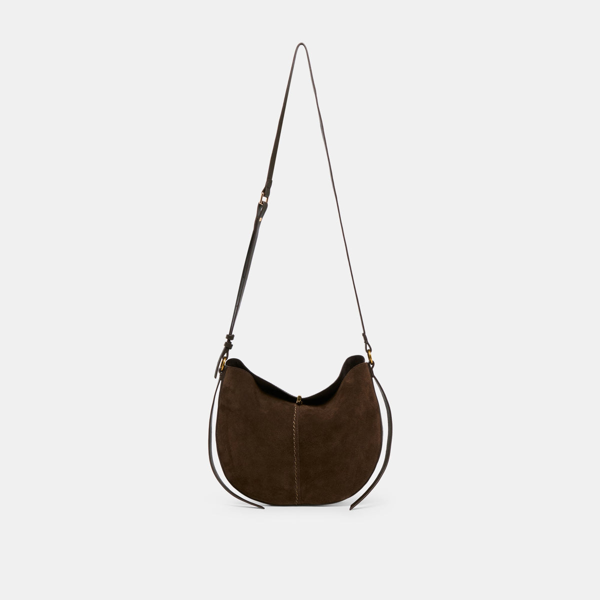 BENNETT CROSSBODY ESPRESSO SUEDE