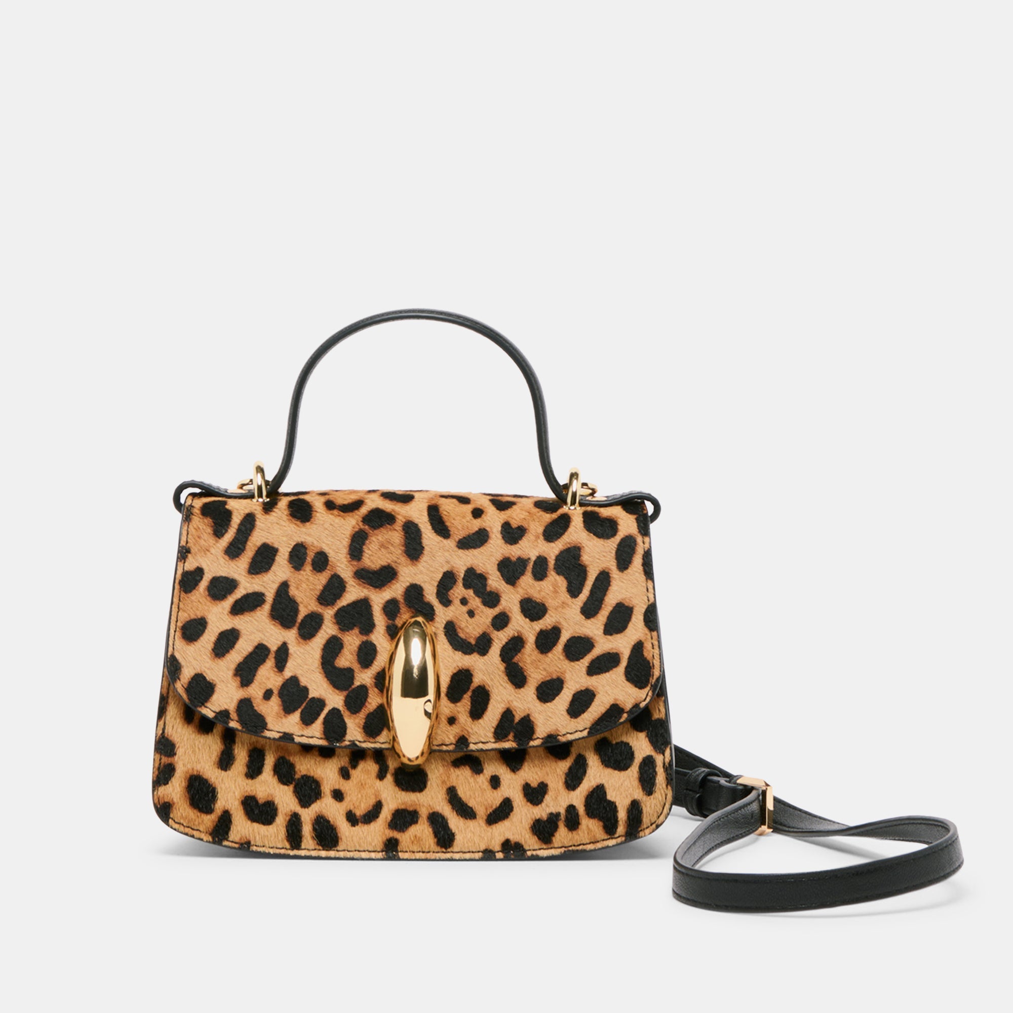 LUCIA CROSSBODY LEOPARD CALF HAIR
