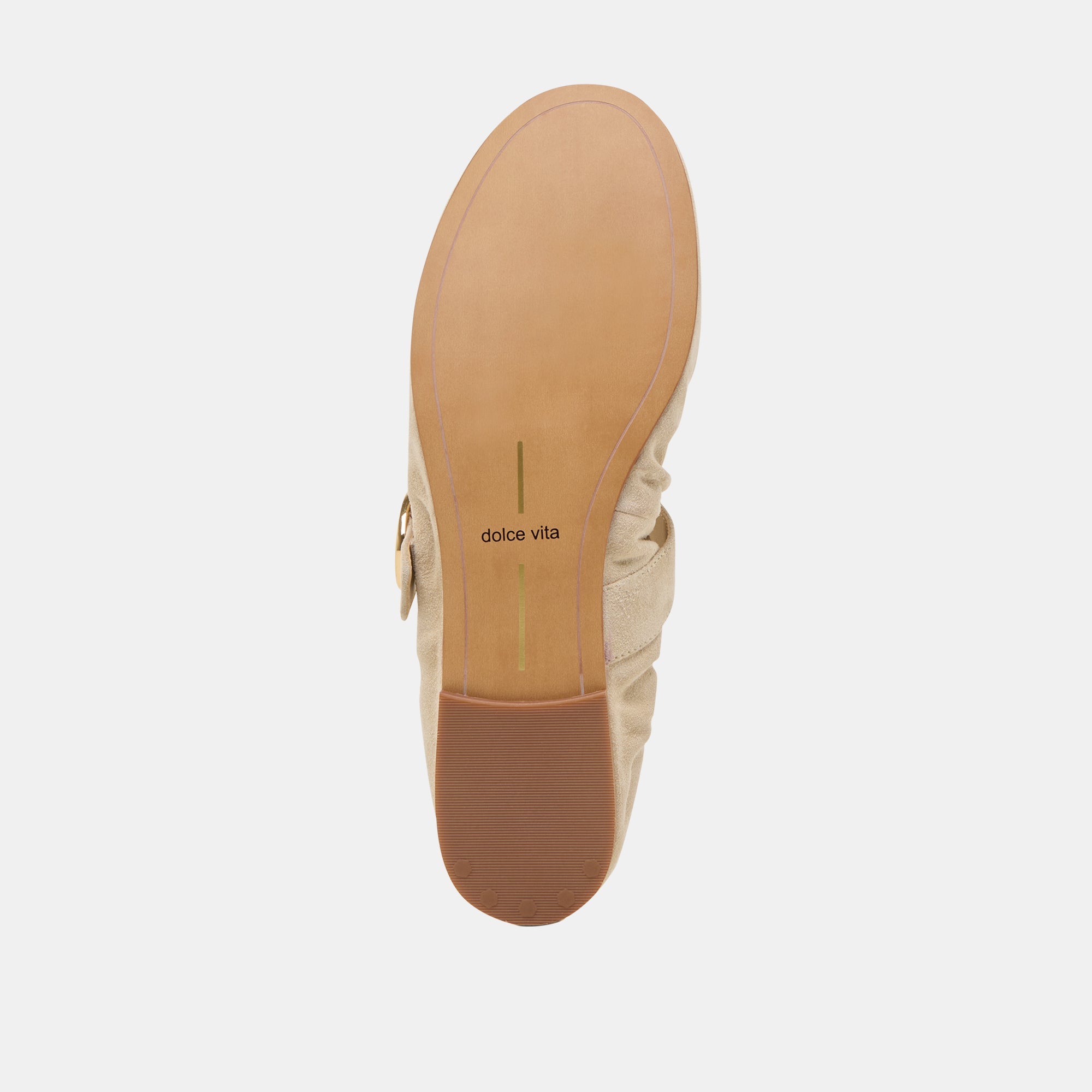 CAELY BALLET FLATS SESAME SUEDE