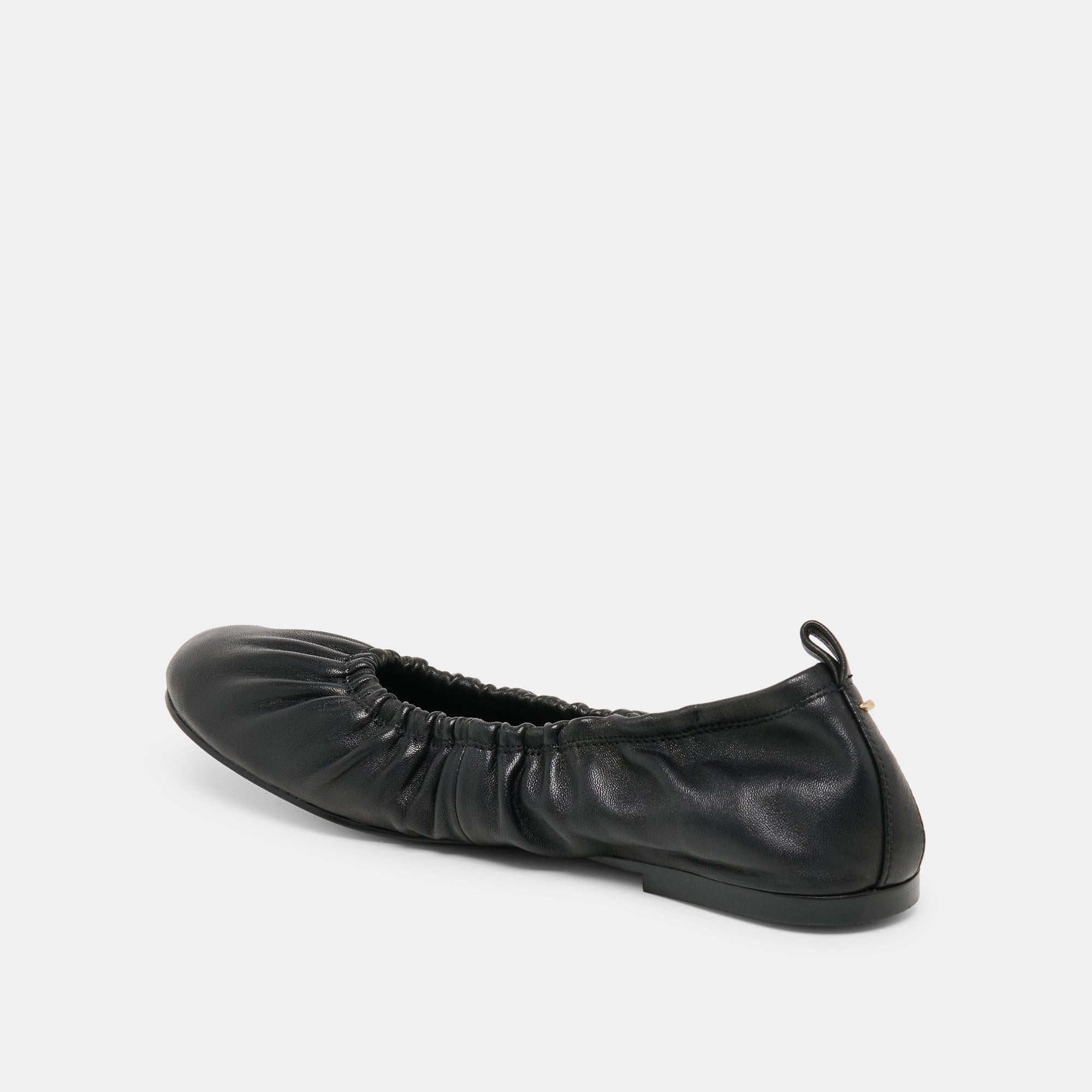 CONRAD BALLET FLATS BLACK LEATHER