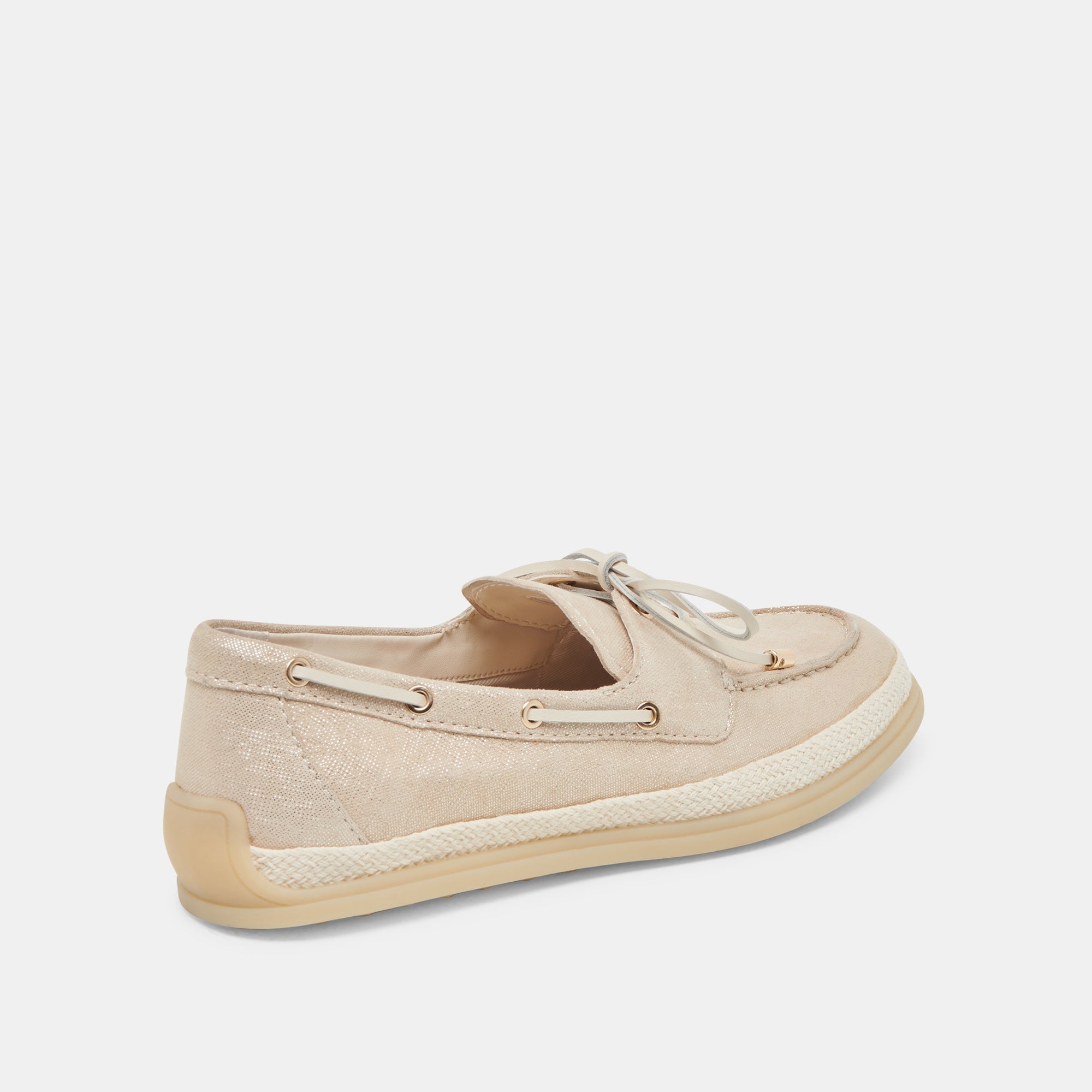 DORIS LOAFERS TAUPE METALLIC WOVEN - TAUPE METALLIC WOVEN / 7.5 / V296 - re:vita