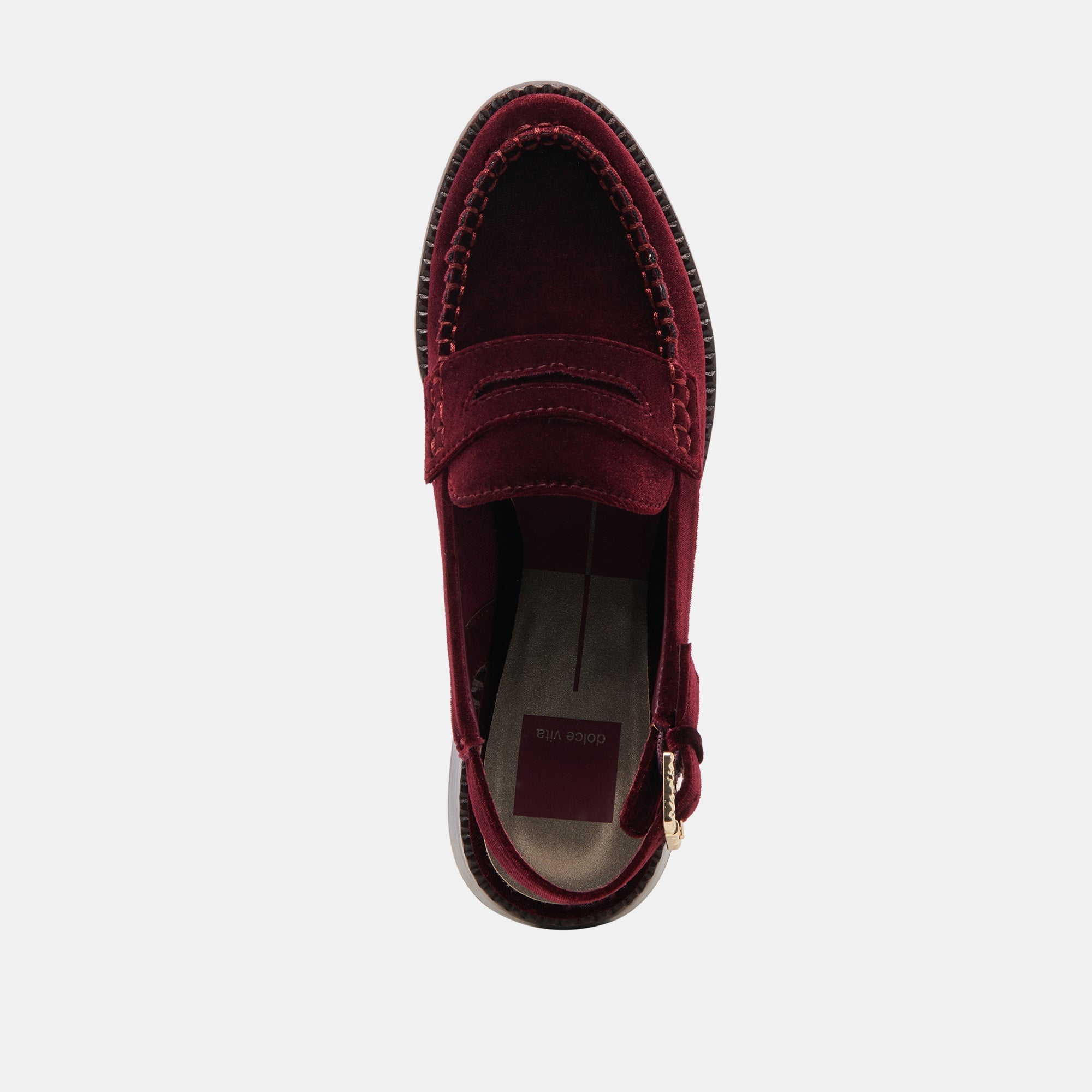 HARDI LOAFERS WINE VELVET - re:vita