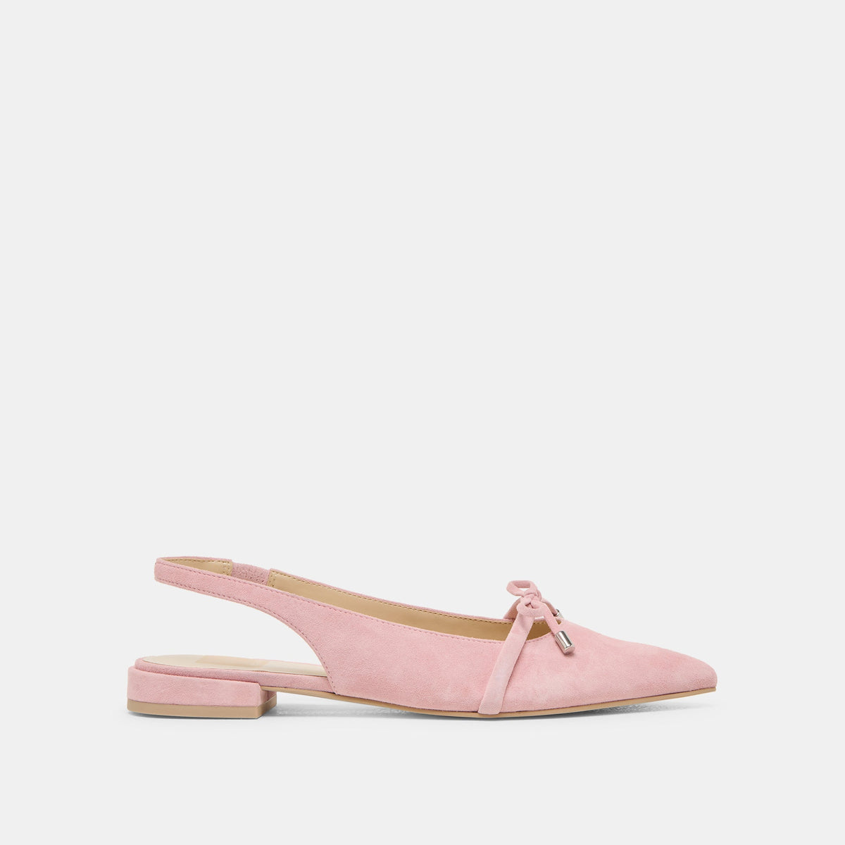 PAYGE FLATS PETAL PINK SUEDE