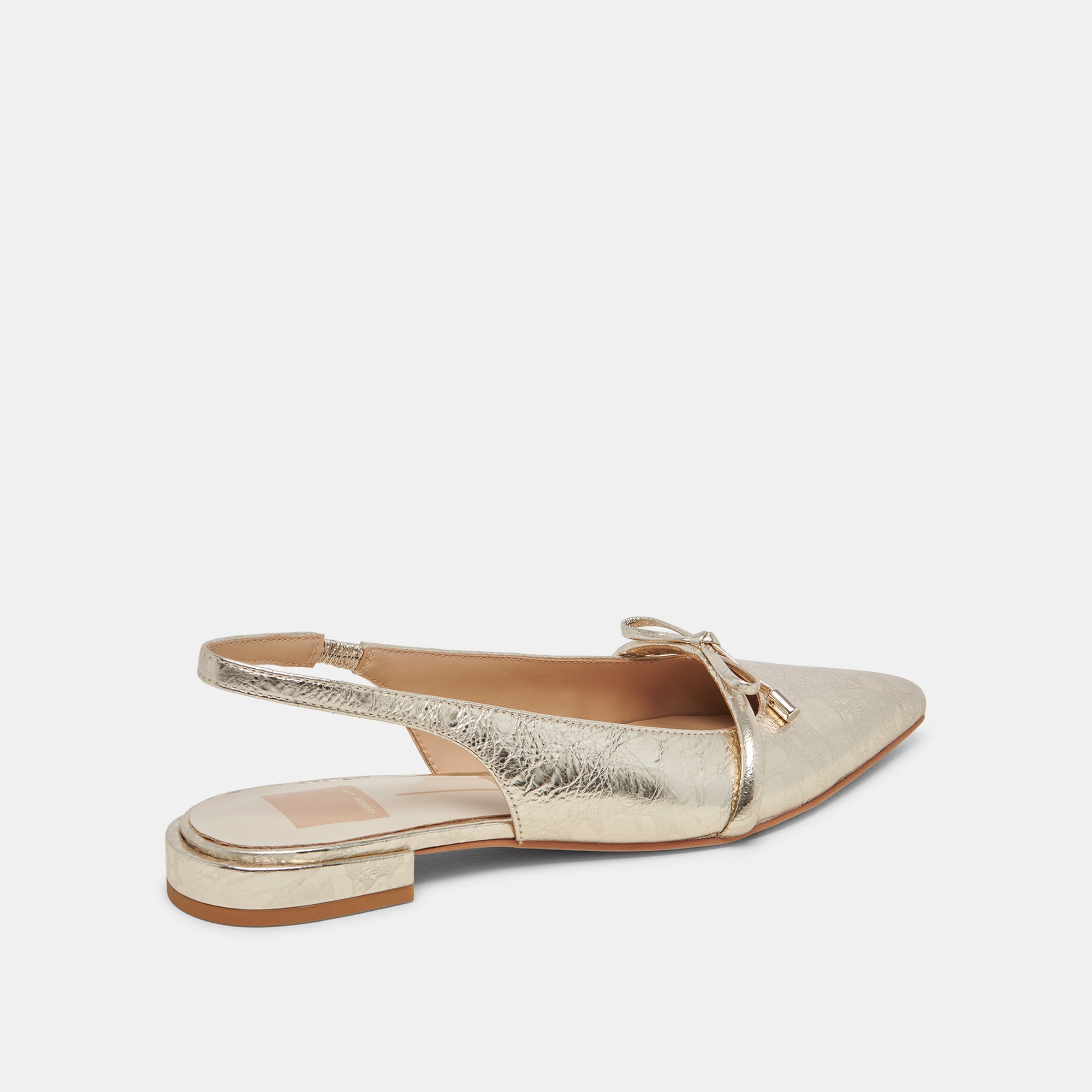 PAYGE FLATS PLATINUM DISTRESSED LEATHER