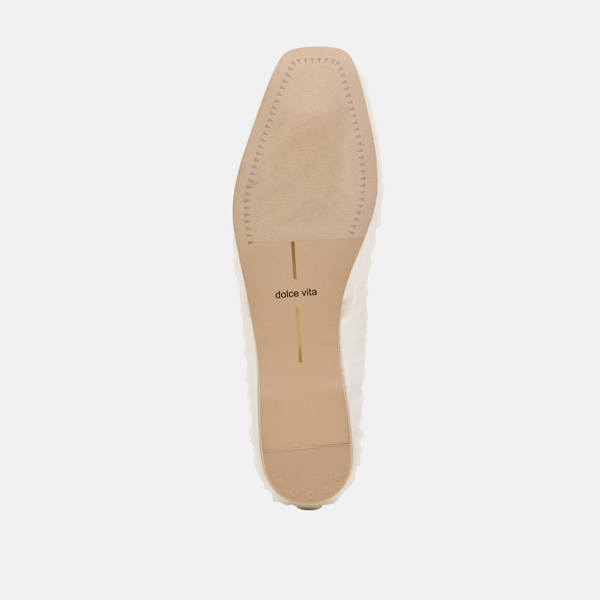 RAEVEN BALLET FLATS WHITE TULLE