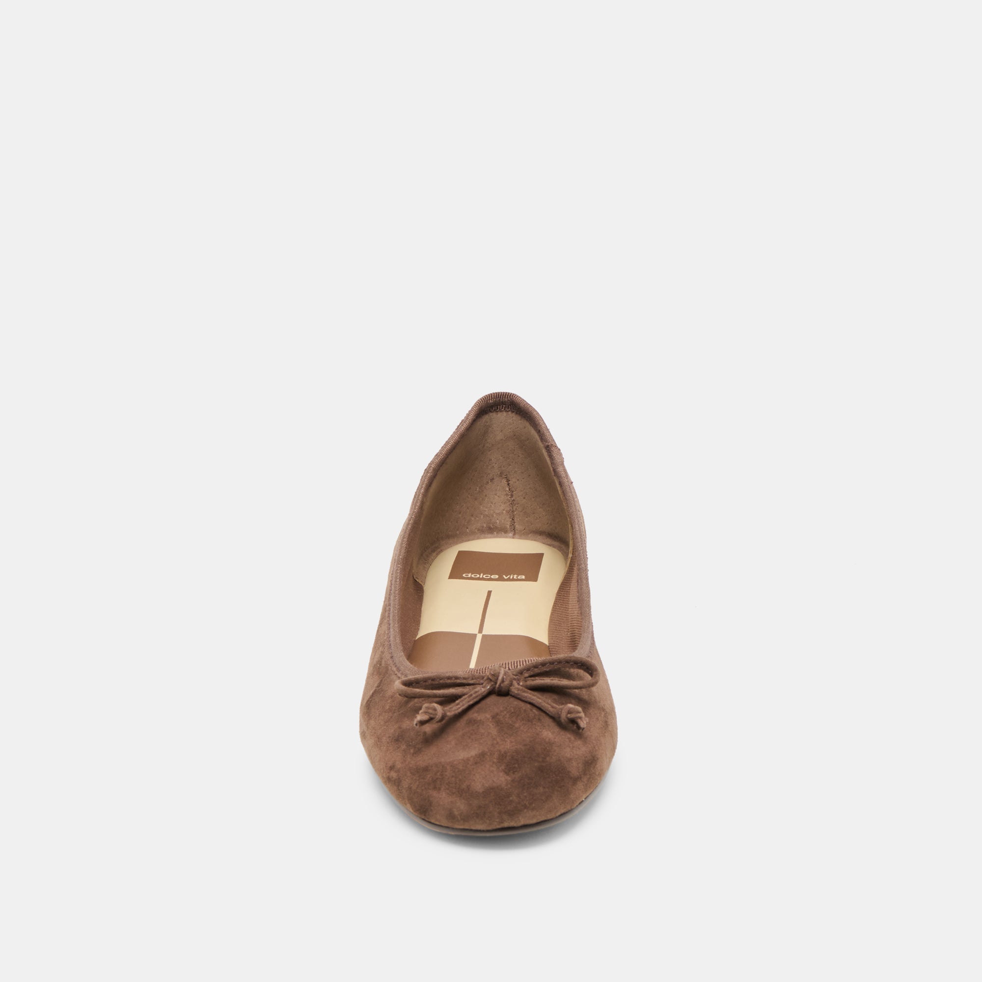 RITLA BALLET FLATS DK BROWN SUEDE
